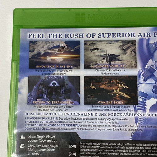 Ace Combat 7 Skies Unknown Microsoft Xbox One Pristine Authentic Tested Working - Bild 7 von 15