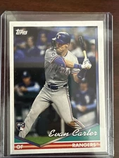 EVAN CARTER - SP RC - 1994 DESIGN VARIATION - 2024 Topps Archives