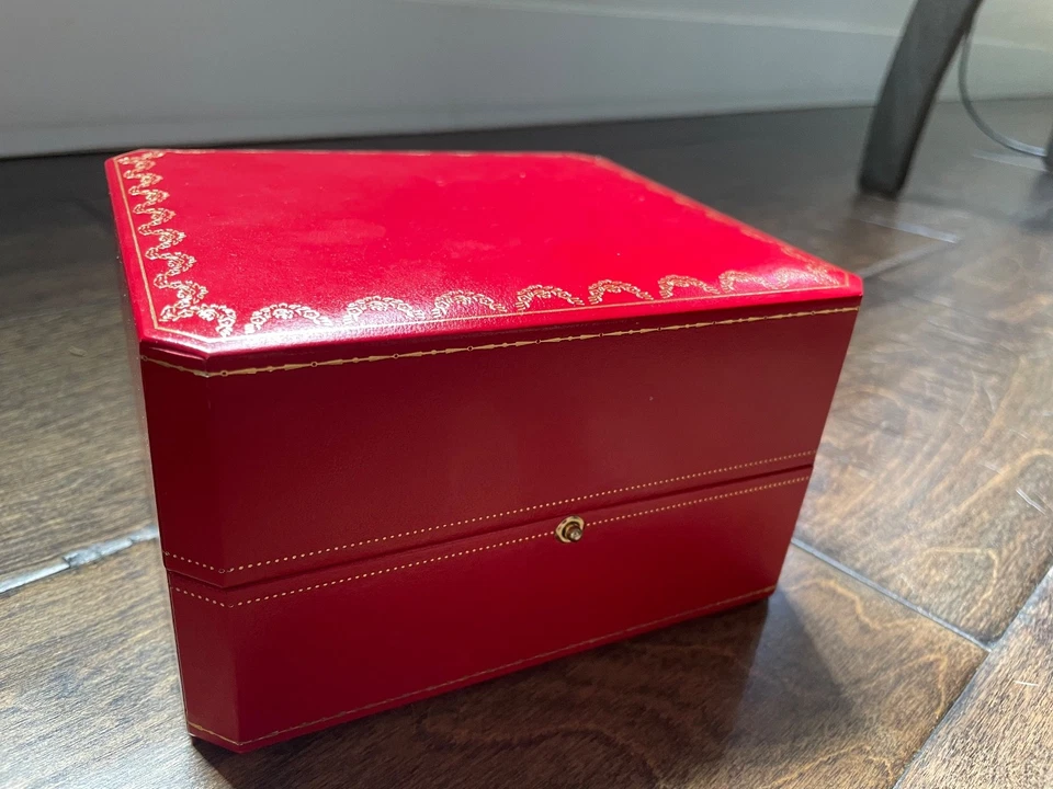 CARTIER Santos de Cartier Galbée 18kt Yellow Gold + Steel Case Small Model GREAT - Image 3 of 4