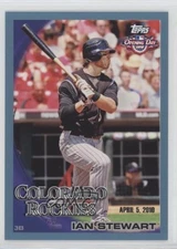 2010 Topps Opening Day Blue 1552/2010 Ian Stewart #101 2u3