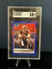 2020 Panini Donruss Optic - Rated Rookies Joe Burrow #151 Blue Scope Prizm (RC)