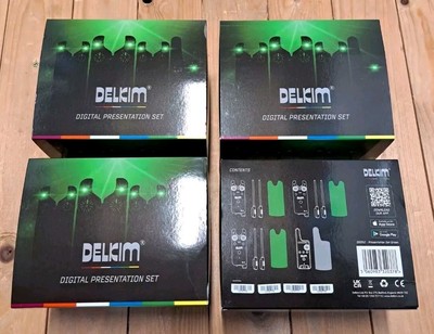 Delkim ''Digital Presentation Set'' (TXI-D) GRÜN NEU! 3 + 1 mit Carbon Snag Bars