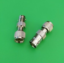  10 PCS Mini UHF Male To BNC Female Connector - USA Seller
