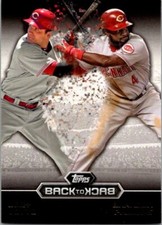 2016 Topps Back to Back #B2B-5 Brandon Phillips - Joey Votto - Cincinnati Reds