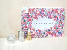 CHANTECAILLE BIO LIFTING MASK, 2 STRESS REPAIR CONCENTRATE, MATIN A.M. + BAG