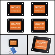 SONY PROFESSIONAL logo Badge Sticker Decal 61mm 2.40" X51mm 2.00"