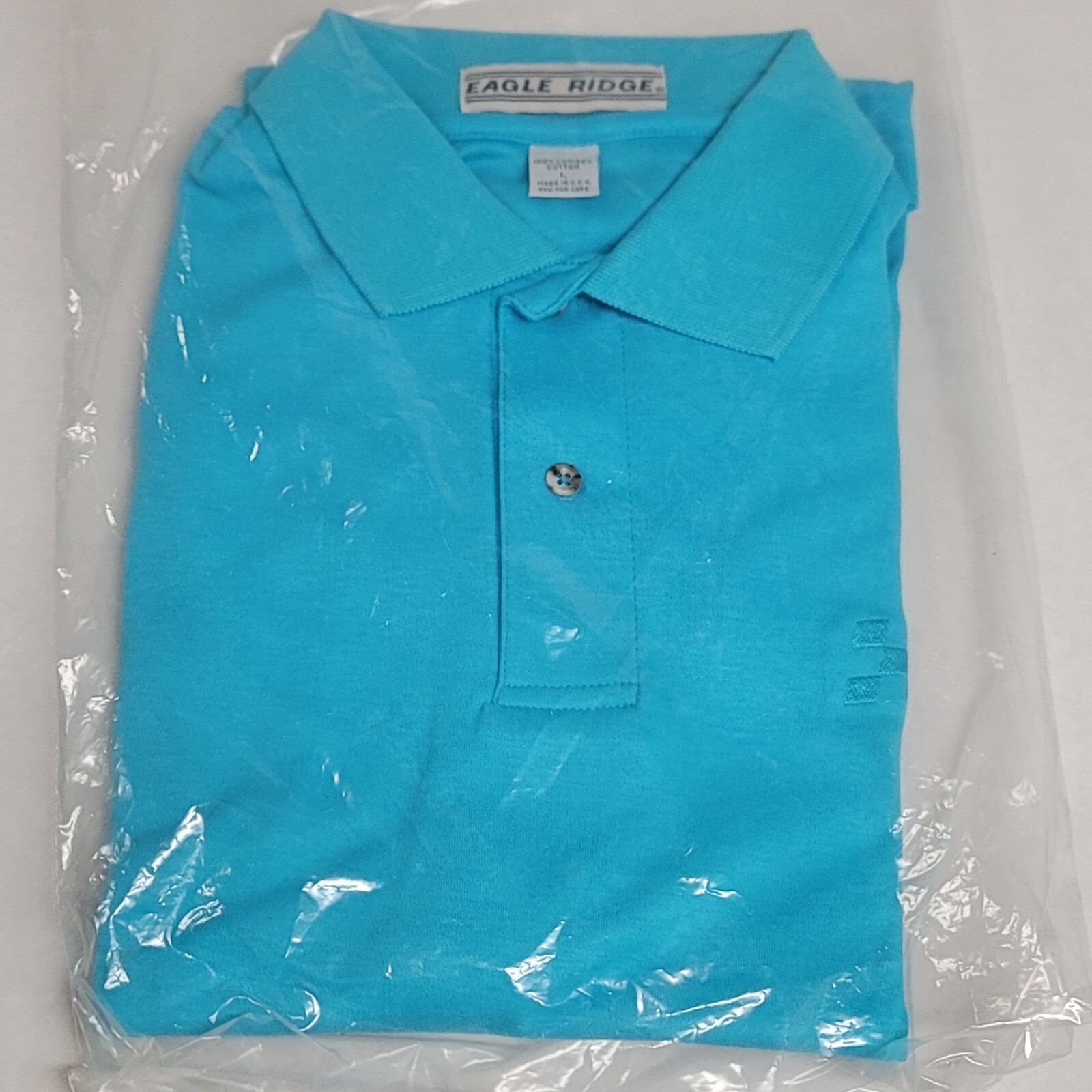 Hendrick Motorsports Shirt Mens Large Blue 90s Short Sleeve Pullover Nascar Polo