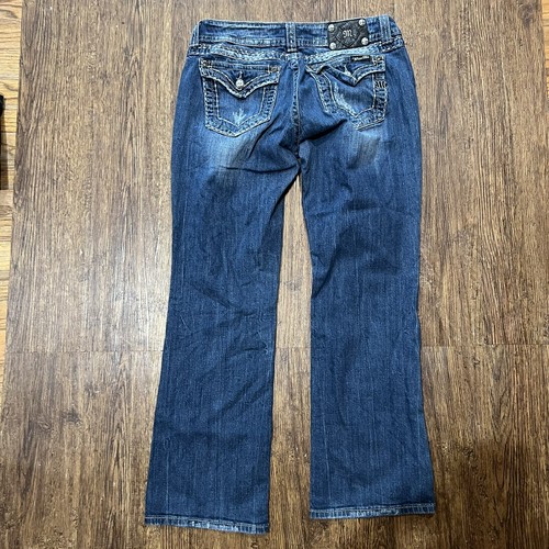 Jean coupe botte bleu femme Miss Me taille 31 - Photo 5/6