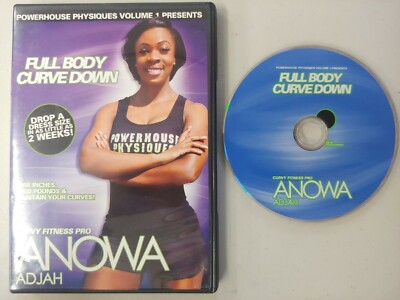 Anowa Adjah: Full Body Curve Down (DVD) Powerhouse Physiques curvy