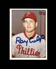 Ray Culp Signed 1978 TCMA The 1960s Philadelphia Phillies Autograph