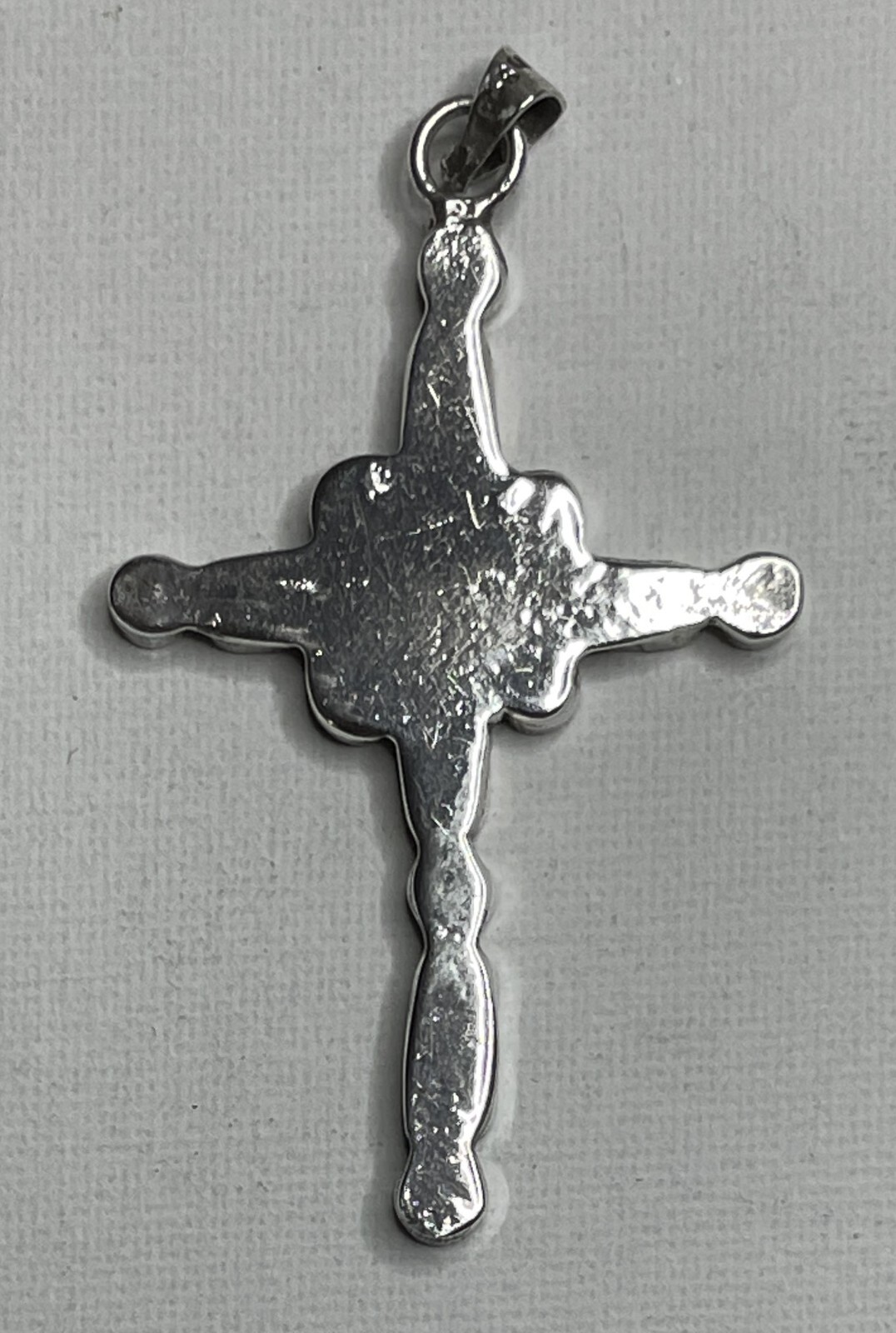 Large Solid Enamel Sterling Silver TR-64 Taxco Me… - image 3