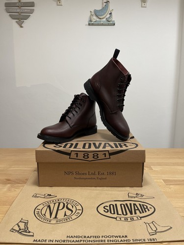 NPS SOLOVAIR Burgundy Waxy 6 Eye Slim 