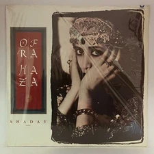 OFRA HAZA - SHADAY - 1988  RARE MEXICAN LP ALBUM TRANSLUCENT VINYL
