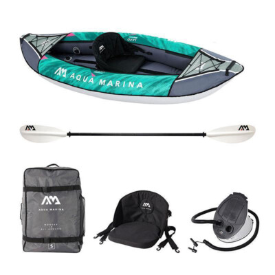 Aqua Marina Schlauchkajak Kajak Kayak Laxo Schlauchboot Modell SET
