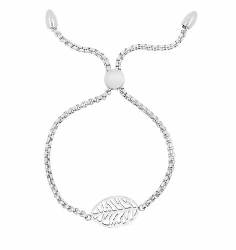 Pulseras de bisutería brazalete de acero inoxidable