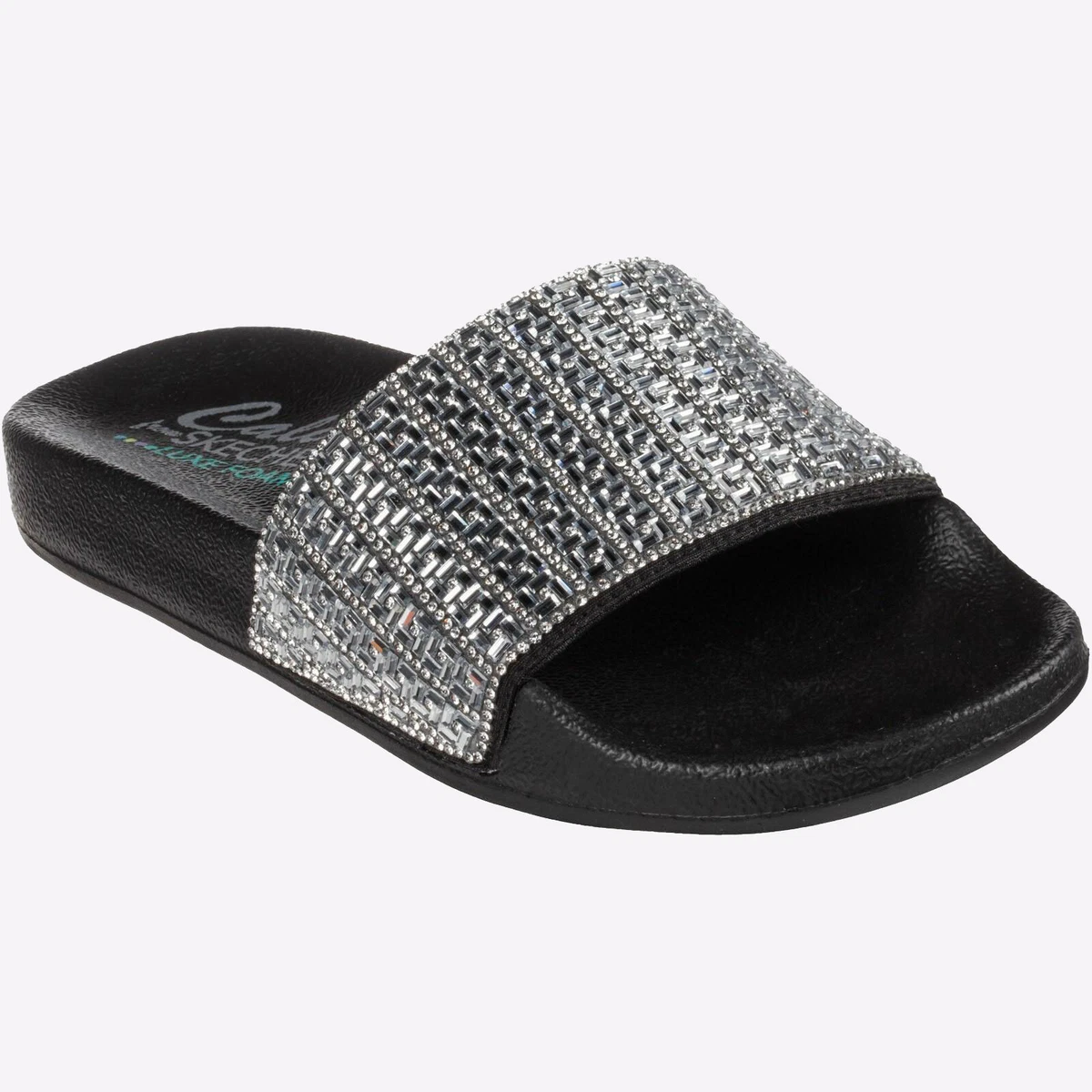 skechers shore women's slides sandals
