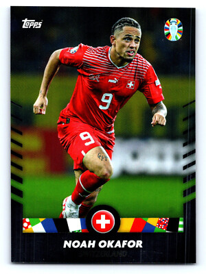2024 TOPPS Platinum Euro I am Jose Mourinho Noah Okafor (Switzerland)