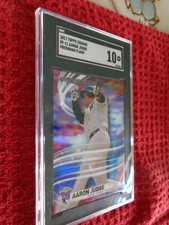 2017 Topps Chrome FF-11 Aaron Judge Freshman Flash SGC 10 GM