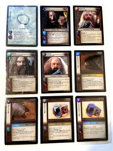 Lord of the Rings LOTR TCG Reflections Complete full set (all 52 foil cards) R+ - Picture 1 of 6