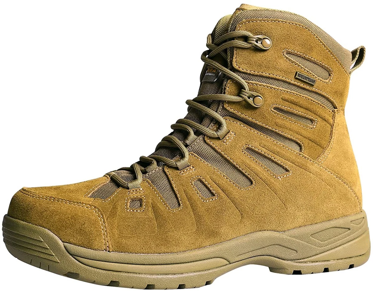 Lightweight tactical top boots waterproof
