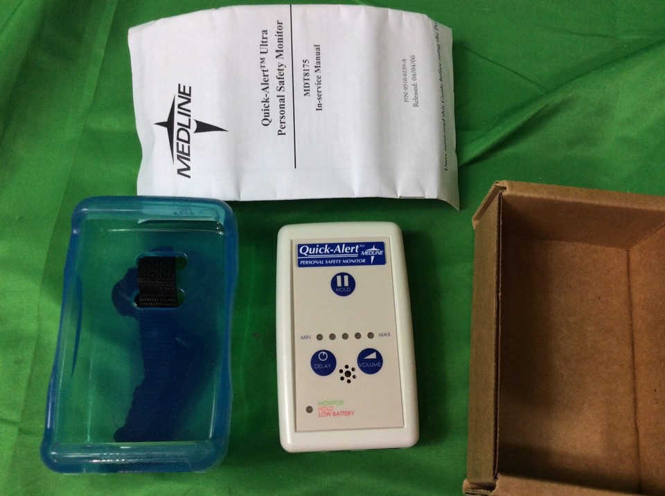 Medline Risk Alert Medline Quick Alert Pressure-Sensing Safety Alarms Nurse Call Monitor ...