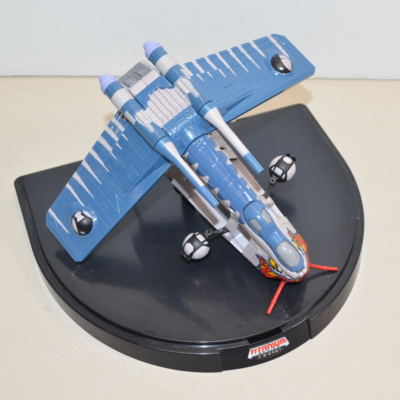 STAR WARS REPUBLIC GUNSHIP TIGER SHARK Die-cast Titanium Series