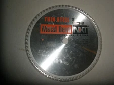 MK MORSE 8  THIN STEEL METAL DEVIL CIRCULAR CUTTING SAW BLADE 48T