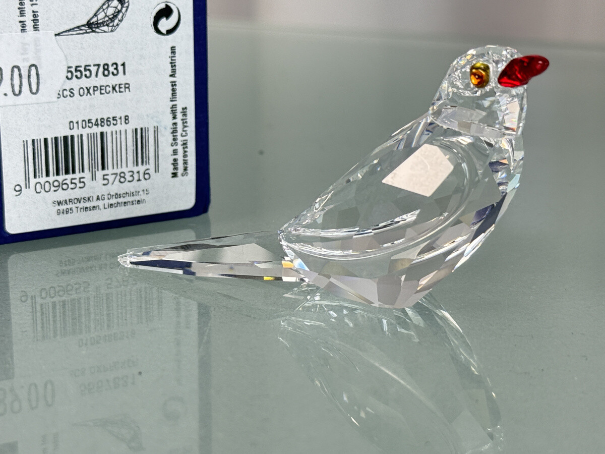 Swarovski 5557831 Vogel Madenhacker Ovp Zertifikat