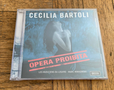 Cecilia Bartoli OPERA PROIBITA CD Handel Scarlatti Caldara Marc Minkowski NEW