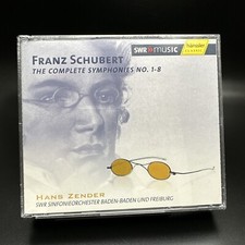 Schubert Complete Symphonies No. 1-8, Zender BMG Hanssler 4 CD Box Set SEALED