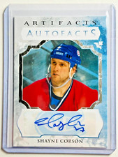 2023-24 Artifacts Autofacts #AFSC Shayne Corson Autograph Montreal Canadiens