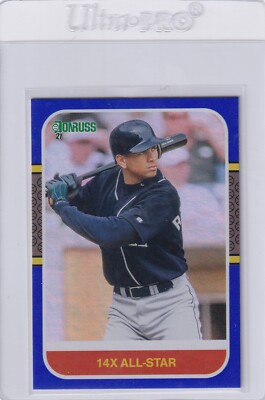 2021 DONRUSS BLUE PARALLELS ALEX RODRIGUEZ YANKEES VARIATIONS BASEBALL E7555