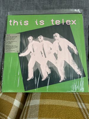 Telex - This Is Telex Vinyl LP Colour 2021 NEW