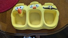 Vintage Baby Food Feeding Dish Evenflo Big Mouth Singers Electric Era 1985 Works