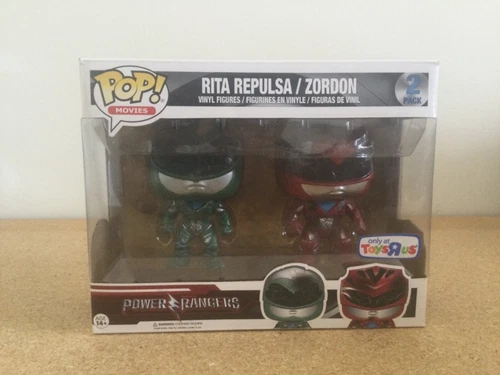 Funko Pop Movies Power Rangers Rita Repulsa / Zordon 2 pack Toys R Us NEW