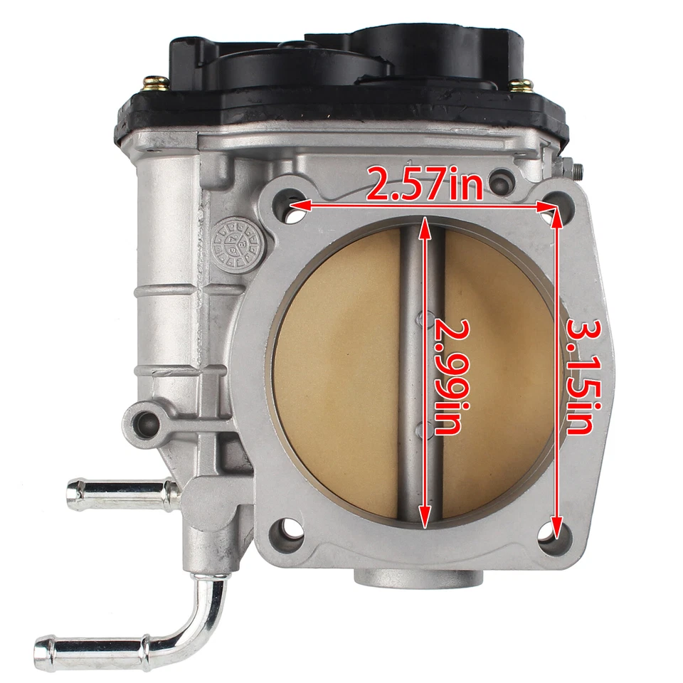 Cuerpo del acelerador de inyección de combustible OE Hitachi para Nissan Máxima 3.5 ETB0021 2009-2014 Foto 2 de 4