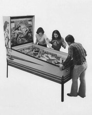 Atari Hercules Pinball Machine Classic 8 by 10 Reprint Photograph