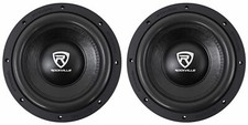  2 Rockville W10K6D2 V2 10" 4000 Watt Car Audio Subwoofers Dual 2-Ohm Subs