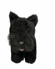 Scottie Black Dog 10" Plush Stuffed Animal