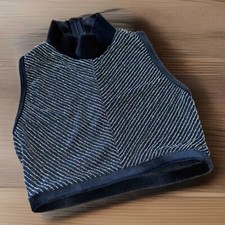 Crop Top Dance Costume Size Sm Body Wrappers Drill Team Cheer Ballet Tap Hip Hop