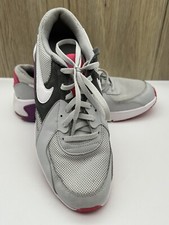 YOUTH NIKE AIR MAX EXCEE GS TRAINERS - CD6894 003 - Grey/Purple/White 6Y