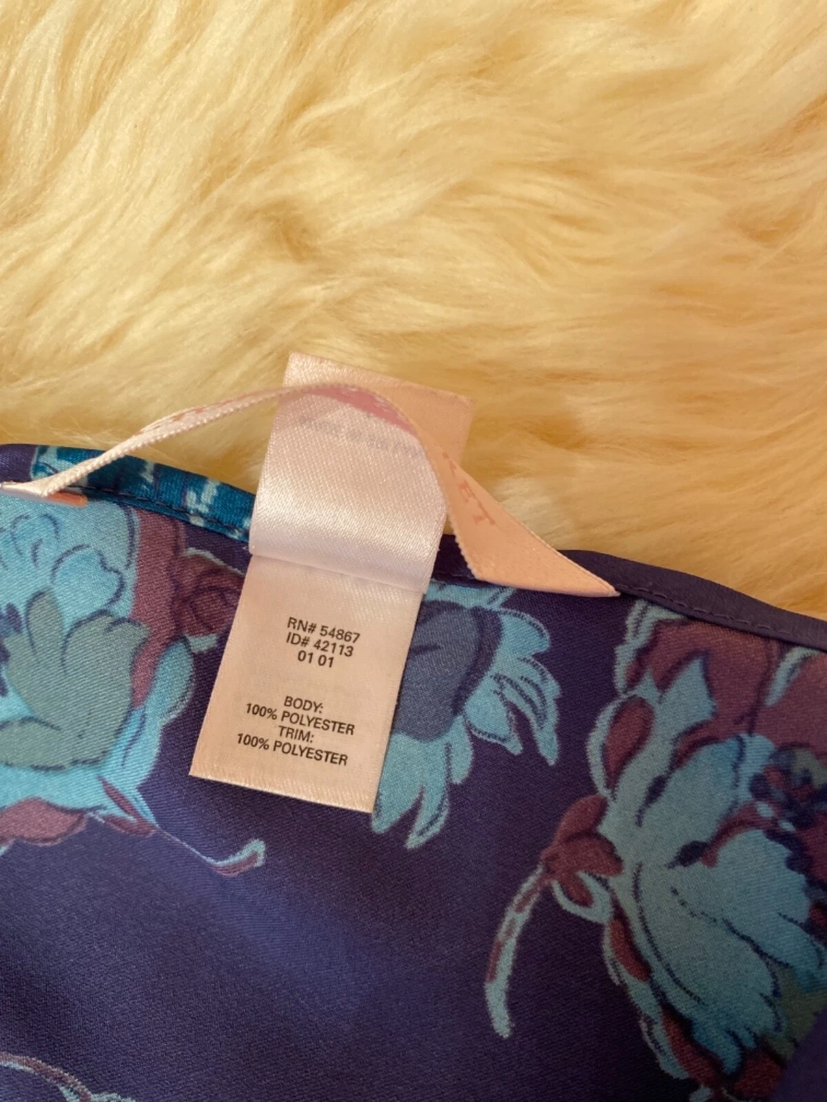 UNDERCOVER Abito slip Victoria's Secret in raso taglia M (orig. $70)