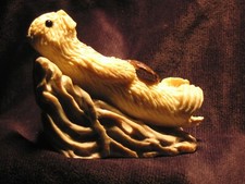   Hand Carved Sea Otter Moose antler