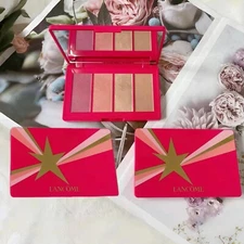 Lot 3x Lancome Starlight Face Palette 4-Color Shimmer Brush 9g / 0.32oz Limited