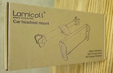 Lamicall Car Tablet Headrest Holder - Car Back Seat Headrest Tablet Mount Stand