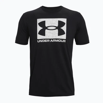Under Armour Herren Shirt ABC Camo Boxed Logo T-Shirt Tee schwarz/weiß Größe S - Bild 1 von 2