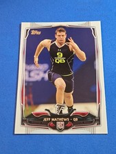 2014 Jeff Mathews ROOKIE RC Topps #393