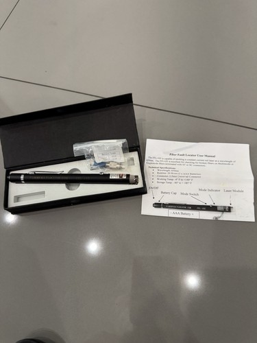Pen Type FFL-105 Visual Fault Locator Fiber Optic Pen Red Light Source Test