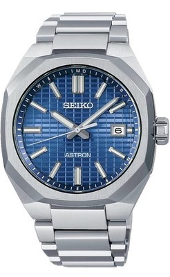Seiko Astron SBXY061 GPS Solar Radio Titanium Watch Blue Dial Japan Made 