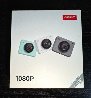 OBSBOT Meet SE Full HD 1080p Webcam USB-C mit Sichtschutz, Magnet, Grau
